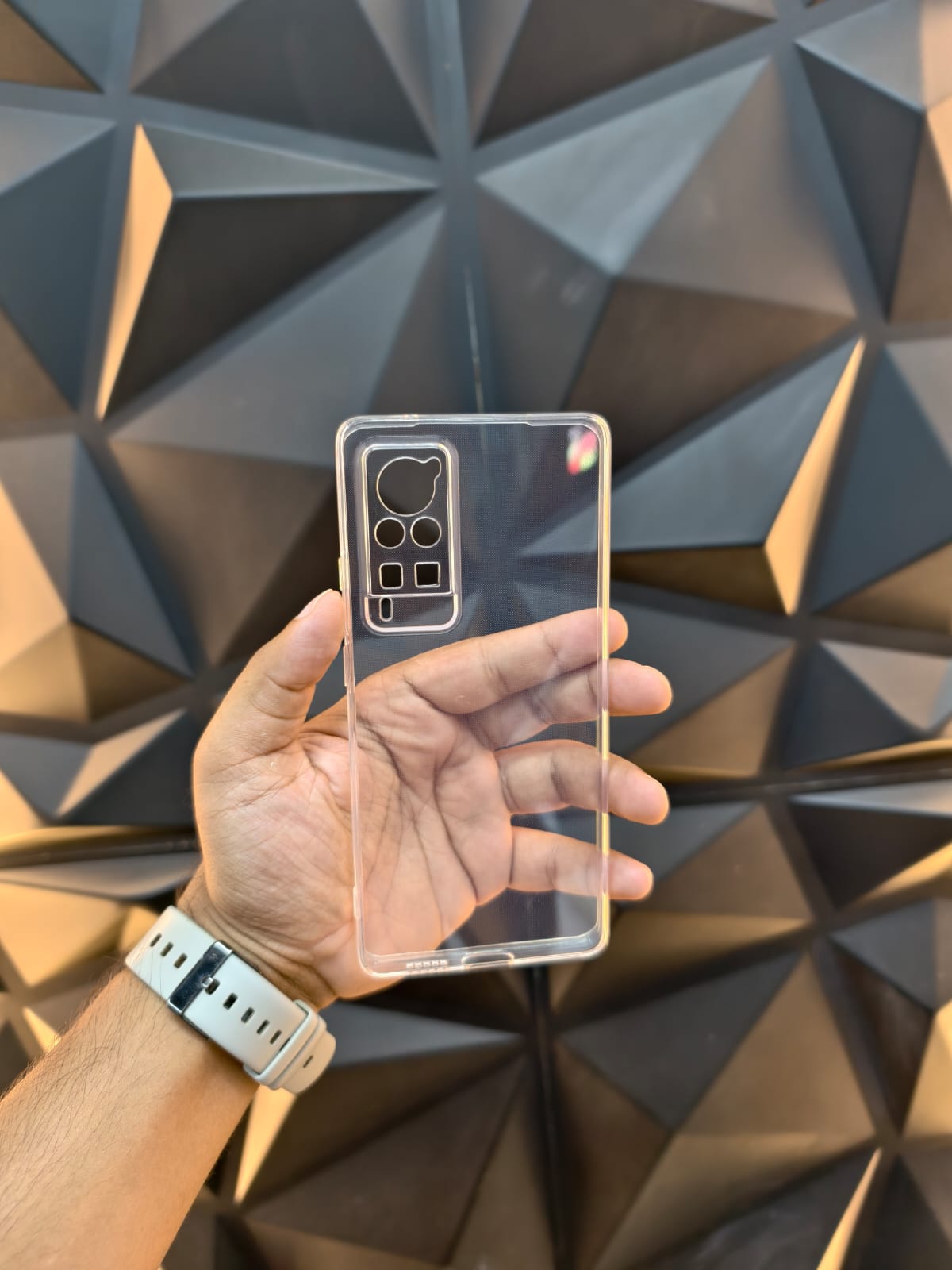 Vivo X60 Pro Transparent Case